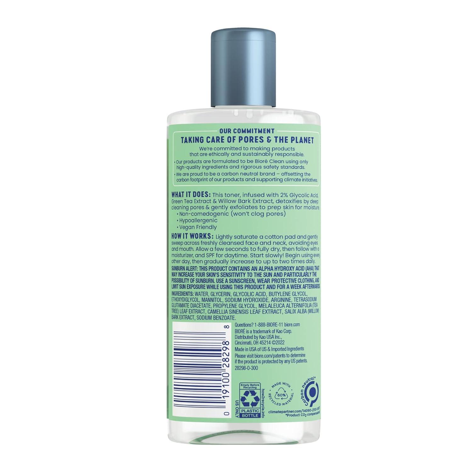 imageBior Clean Detox Toner 8 fl oz8 Fl Oz Pack of 1
