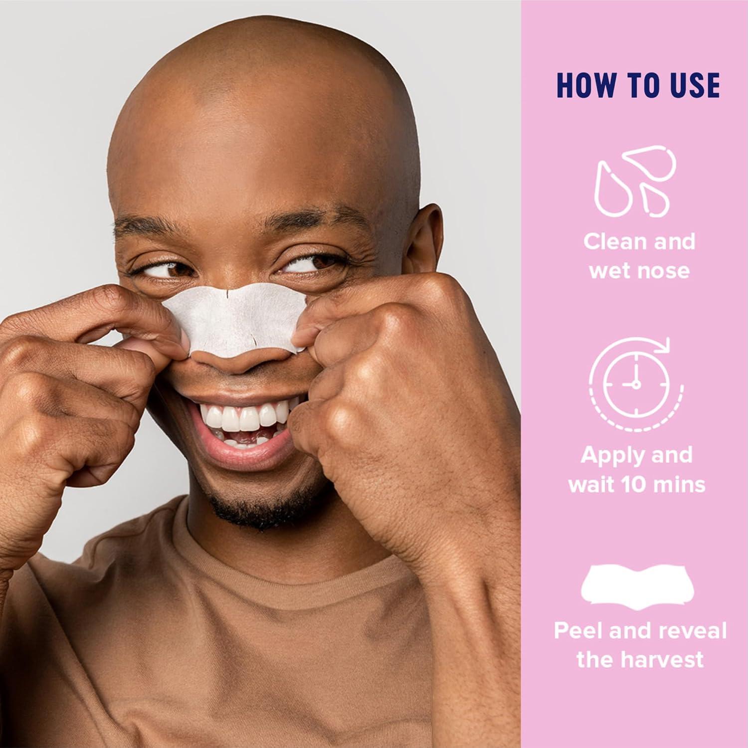 imageBior Original Blackhead Remover Strips Deep Cleansing Nose Strips With Instant Pore Unclogging Features CBond Technology OilFree NonComedogenic Use 14 Count24 Count Pack of 1