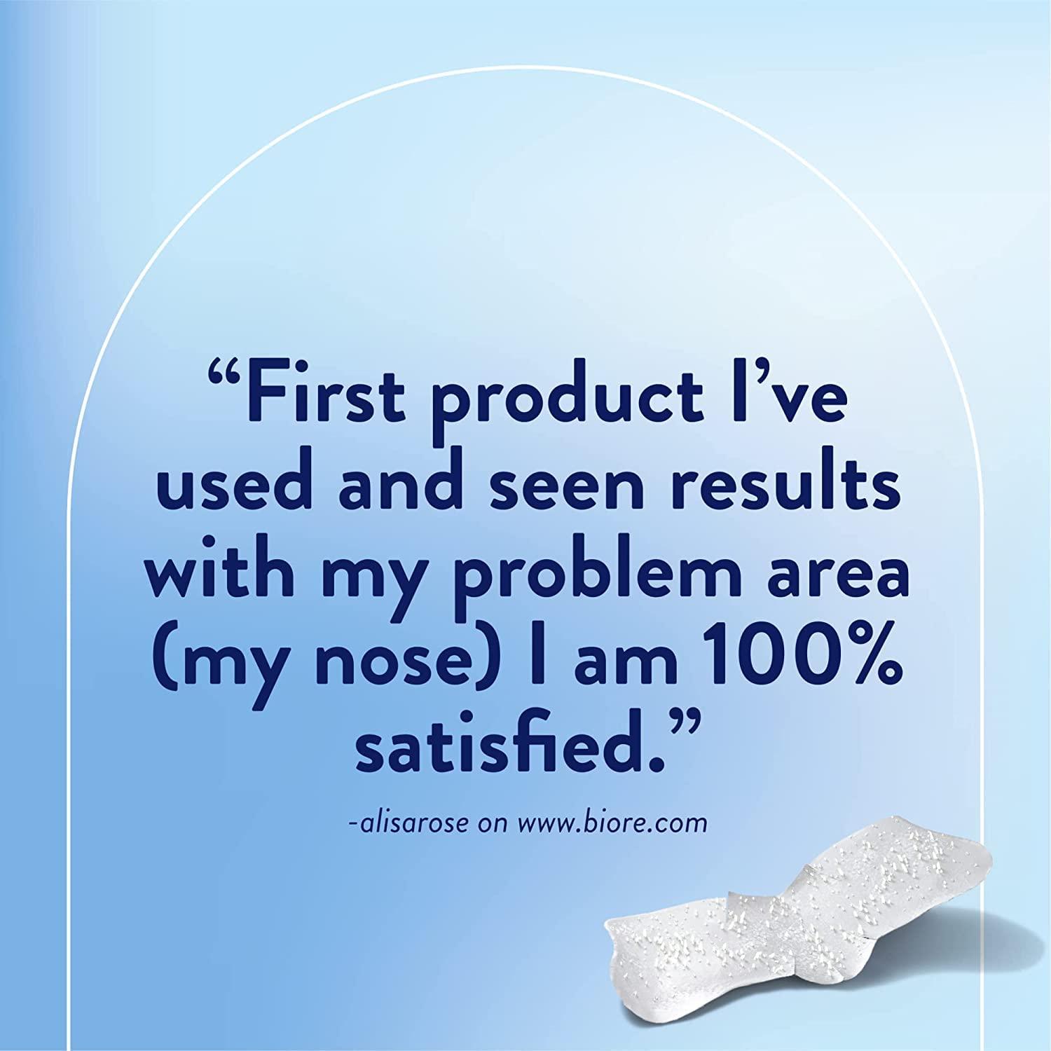 imageBior Original Deep Cleansing Pore Strips Nose Strips for Blackhead Removal with Instant Pore Unclogging features CBond Technology OilFree NonComedogenic Use 8 Count8 Count Pack of 2