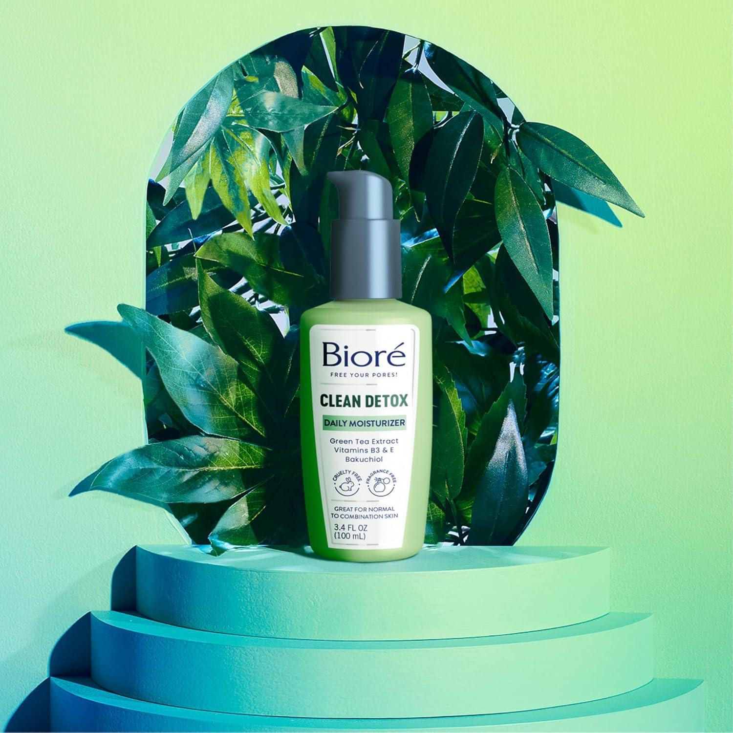 imageBior Sensitive Skin Face Moisturizer Hydrating Moisturizer Fragrance Free Clean Detox Daily Face Moisturizer 34 ozDaily Moisturizer 34 Fl Oz