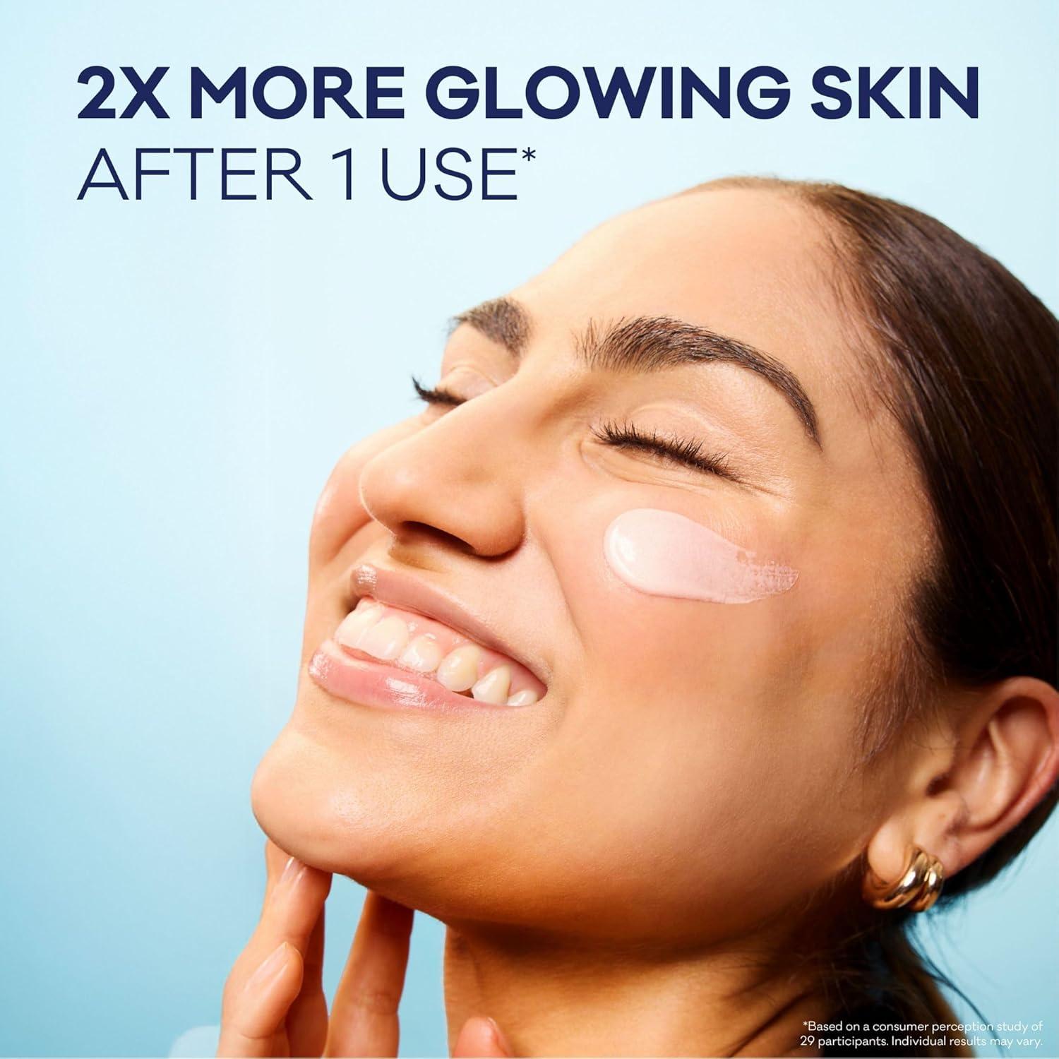 imageBior UV Aqua Rich Glow Enhancing Moisturizer with SPF Daily Moisturizer with SPF 50 1 Niacinamide Facial Sunscreen 17 Oz