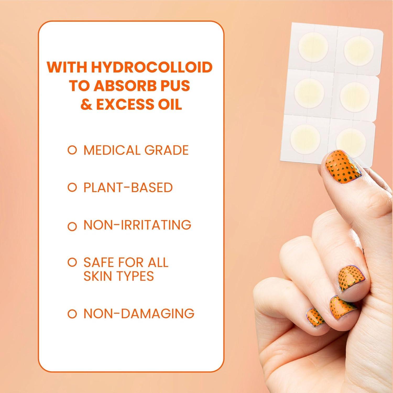 imageBiore Pimple Patches Cover amp Conquer Blemish Patch Medical Grade UltraThin Hydrocolloid for Covering Zits and Blemishes HSAFSA Approved 30 Count30 Count Pack of 1
