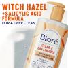 Biore Clear & Breathable Cooling Cleanser with Witch Hazel, Acne Treatment for Face, Face Scrub for Oily Skin, Salicylic Acid Cleanser, 6.77 Oz(Cleanser)