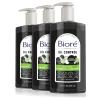 Biore Deep Pore Charcoal Face Wash, Daily Facial Cleanser for Dirt & Makeup Removal, for Oily Skin, 6.77 Oz, Pack of 3(6.76 Ounce (Pack of 3))