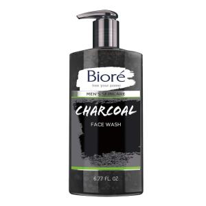 Bioré Men’s Skincare Charcoal Face Wash, Deep Cleans Pores & Refreshes Skin, 6.77 Fl. Ounces(6.77 Fl Oz (Pack of 1))