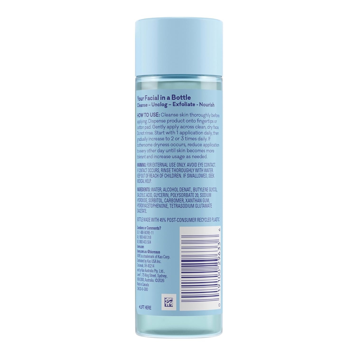 image:imageBiore 2 BHA Exfoliating Hydra Serum Pore Refining 4 Fl Oz
